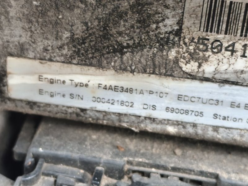 Двигатель Двигатель IVECO 2003 B03191424 TECTOR F4AE3481A: фото 6