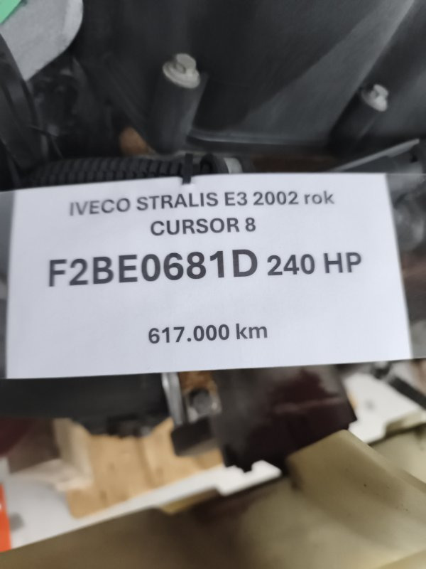 Двигатель Двигатель IVECO Cursor 8 2002 F2BE0681D STRALIS F2BE0681D: фото 6 Двигатель Двигатель IVECO Cursor 8 2002 F2BE0681D STRALIS F2BE0681D: фото 6