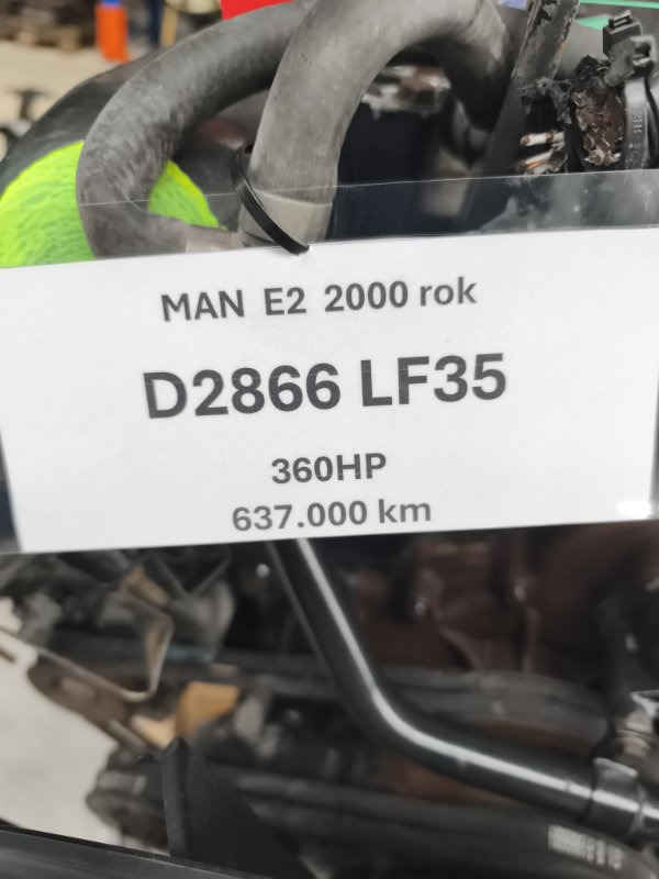 Двигатель Двигатель MAN 19.364 FAC 2000 D2866 F2000 D2866LF35: фото 7 Двигатель Двигатель MAN 19.364 FAC 2000 D2866 F2000 D2866LF35: фото 7