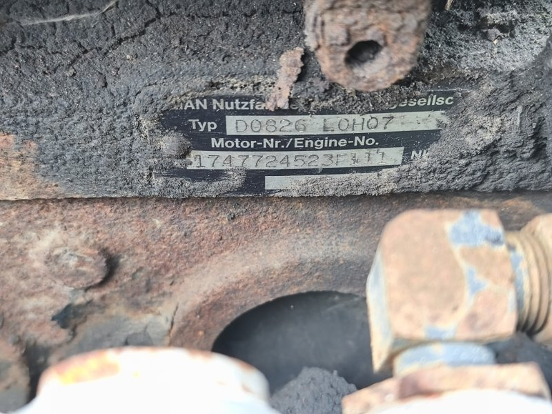 Двигатель Двигатель MAN 1985 0826 EM192 D0826LOH07: фото 6