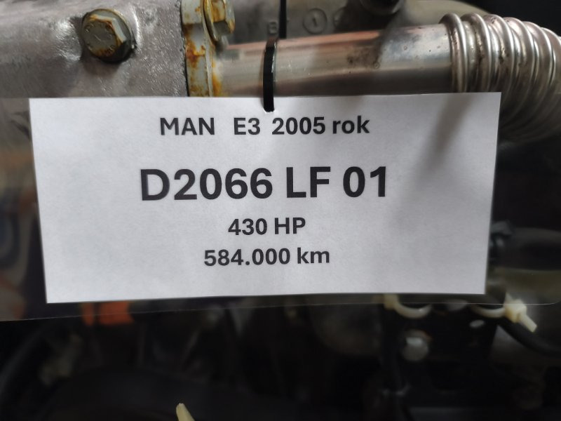 Двигатель Двигатель MAN 2005 2066 TGA D2066LF01: фото 10