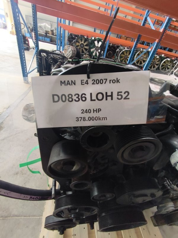 Двигатель Двигатель MAN 2007 0836 TGA D0836LOH52: фото 12