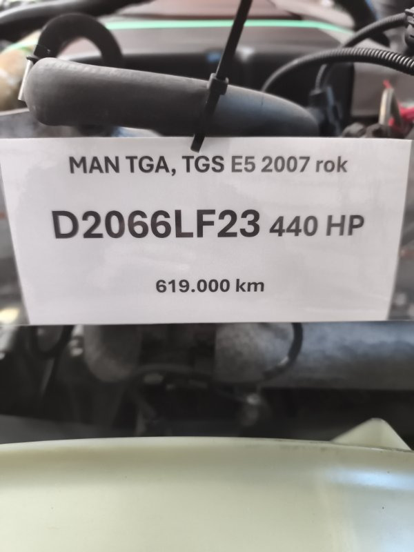 Двигатель Двигатель MAN 2007 D2066LF23 TGA D2066LF23: фото 6