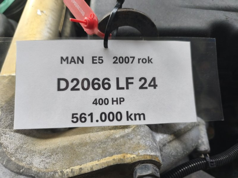 Двигатель Двигатель MAN 2007 D2066LF24 TGA TGX TGS D2066LF24: фото 10