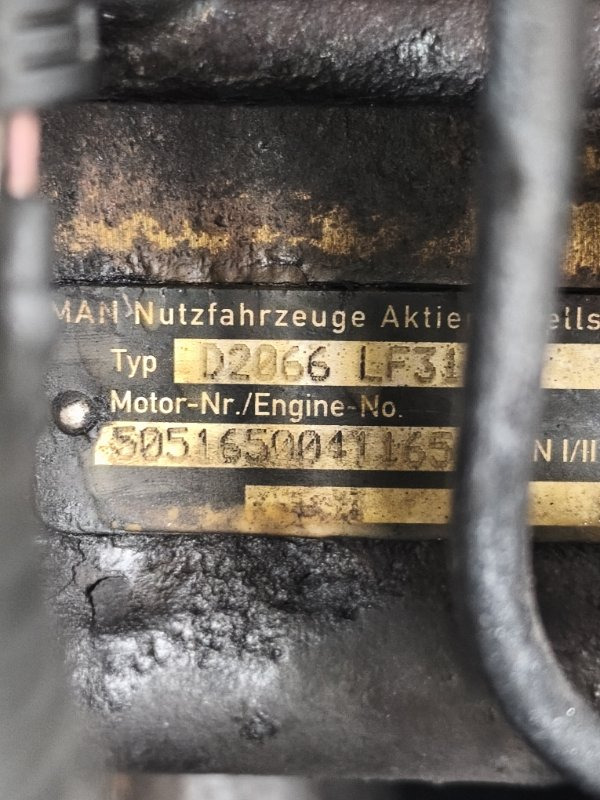 Двигатель MAN 2009 D2066 TGA TGX TGS D2066LF31 - Двигатель: фото 4 Двигатель MAN 2009 D2066 TGA TGX TGS D2066LF31 - Двигатель: фото 4