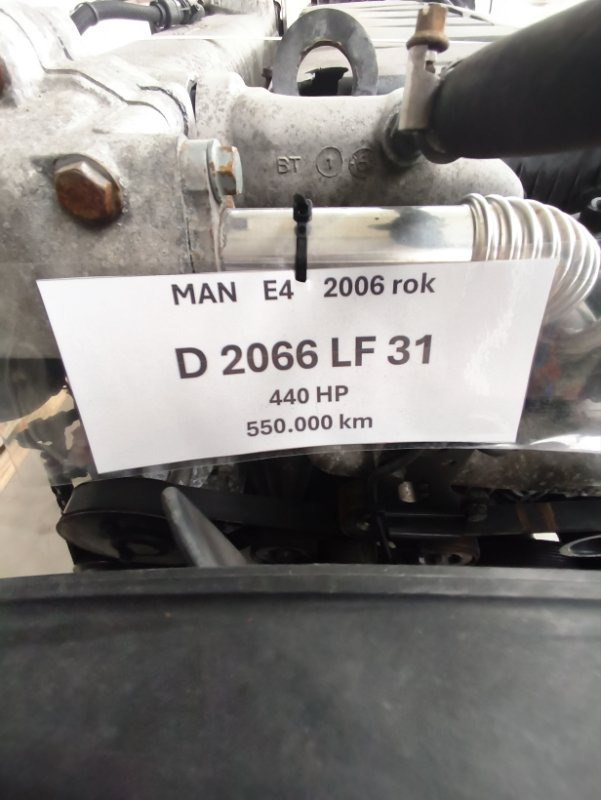Двигатель Двигатель MAN 2009 D2066 TGA TGX TGS D2066LF31: фото 7