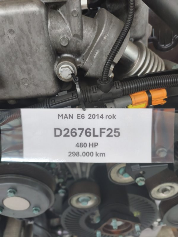 Двигатель Двигатель MAN 2014 D2676LF25 TGA TGX TGS D2676LF25: фото 7 Двигатель Двигатель MAN 2014 D2676LF25 TGA TGX TGS D2676LF25: фото 7