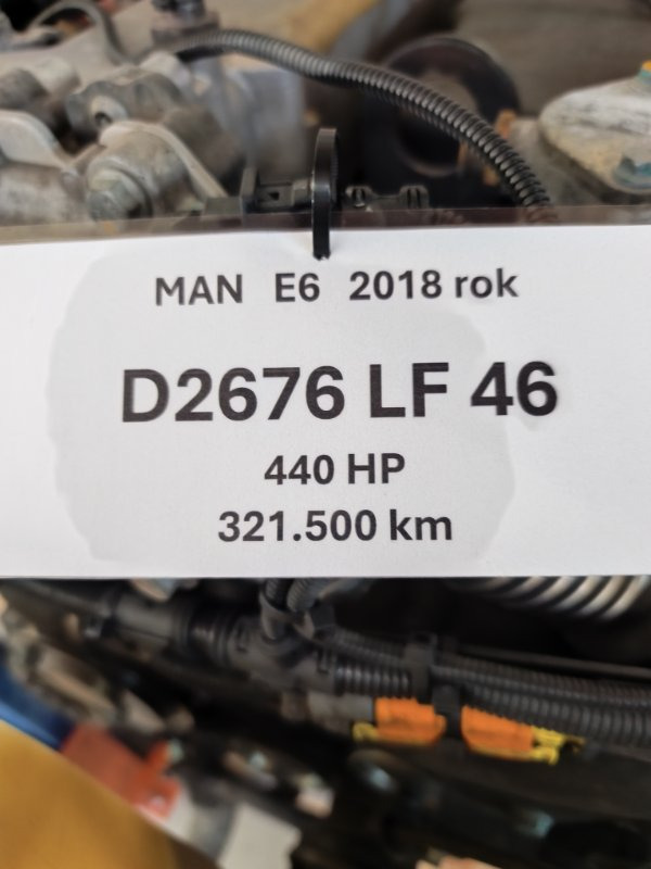 Двигатель Двигатель MAN 2018 2676 TGA TGX TGS D2676LF46: фото 7