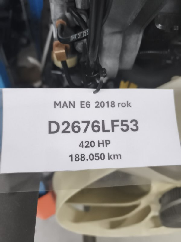 Двигатель Двигатель MAN 2018 D2676LF53 TGA TGX TGS D2676LF53: фото 7