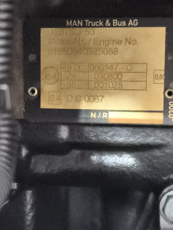 Двигатель MAN 2018 D2676LF53 TGA TGX TGS D2676LF53 - Двигатель: фото 2 Двигатель MAN 2018 D2676LF53 TGA TGX TGS D2676LF53 - Двигатель: фото 2