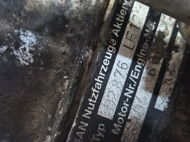 Двигатель Двигатель MAN 26.480 2004 2876 TGA D2876LF12: фото 6