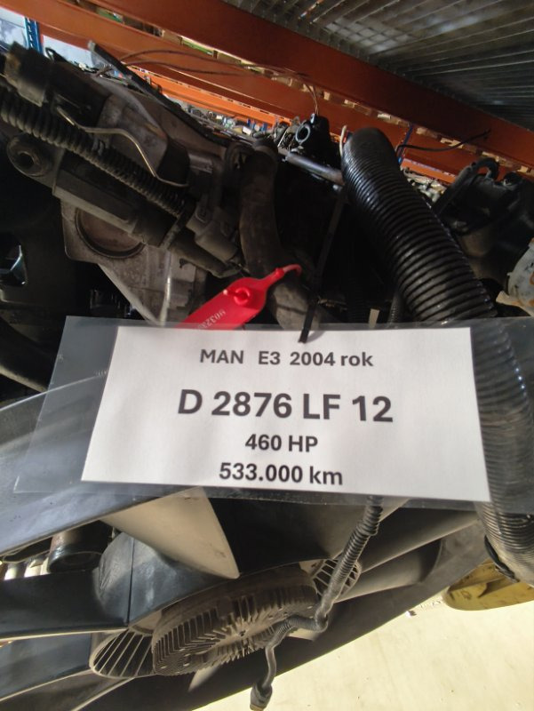 Двигатель Двигатель MAN 26.480 2004 2876 TGA D2876LF12: фото 7