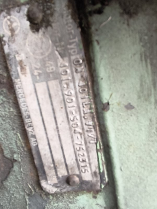 Двигатель Двигатель MERCEDES 1981 B03191357 MERCEDES-BENZ L 407 OM401LA 401.901: фото 7