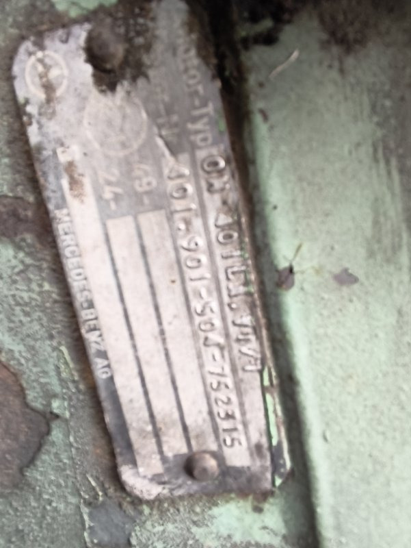 Двигатель Двигатель MERCEDES 1981 B03191357 MERCEDES-BENZ L 407 OM401LA 401.901: фото 6