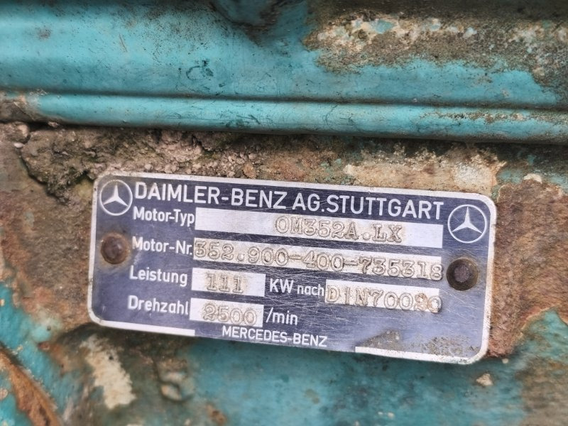 Двигатель Двигатель MERCEDES 1982 OM352900 MERCEDES-BENZ LP OM352A 352.900: фото 6