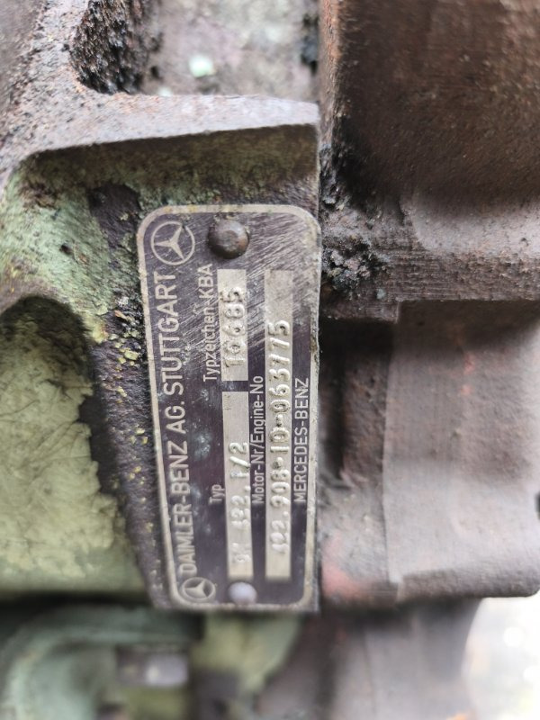 Двигатель Двигатель MERCEDES 1983 OM422908 BUS OM422 422.908: фото 7