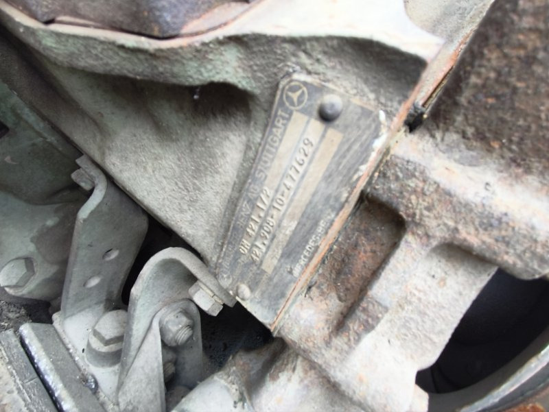 Двигатель Двигатель MERCEDES 1988 OM421908 SK/NG OM421 421.908: фото 7