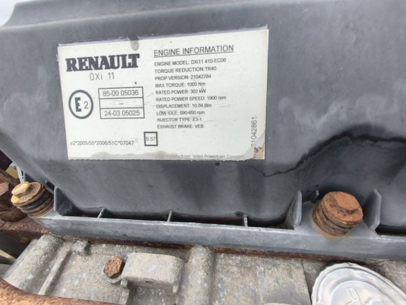 Двигатель RENAULT 2006 DXI11410 PREMIUM DXI11410 - Двигатель: фото 5 Двигатель RENAULT 2006 DXI11410 PREMIUM DXI11410 - Двигатель: фото 5