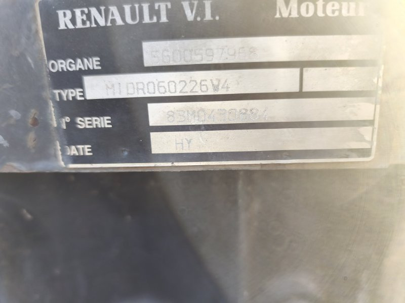 Двигатель Двигатель RENAULT 2009 MIDR060226W4 MIDLUM MIDR060226W4: фото 6