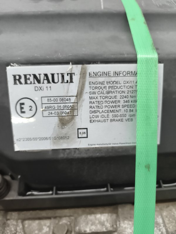 Двигатель Двигатель RENAULT 2010 DXI11460 PREMIUM DXI11460: фото 8