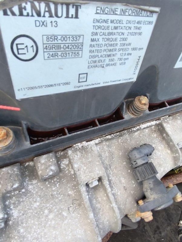 Двигатель Двигатель RENAULT 2010 DXI13460 PREMIUM DXI13460: фото 6 Двигатель Двигатель RENAULT 2010 DXI13460 PREMIUM DXI13460: фото 6