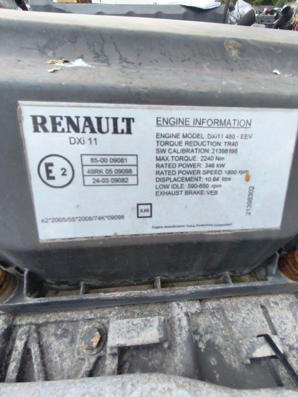 Двигатель Двигатель RENAULT 2012 DXI11460 PREMIUM DXI11460: фото 7