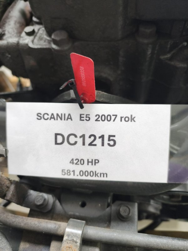 Двигатель Двигатель SCANIA 2007 DC1215 R DC1215: фото 12