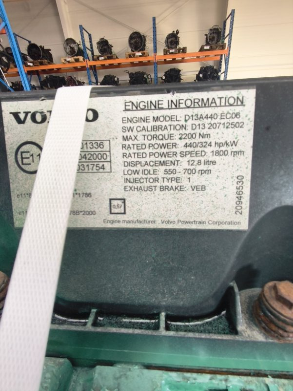 Двигатель Двигатель VOLVO 2007 D13A440 FH440 D13A440: фото 6