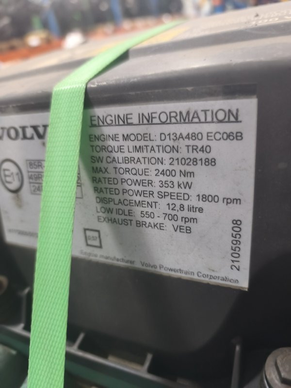Двигатель Двигатель VOLVO 2008 D13A480 FH13 D13A480: фото 6