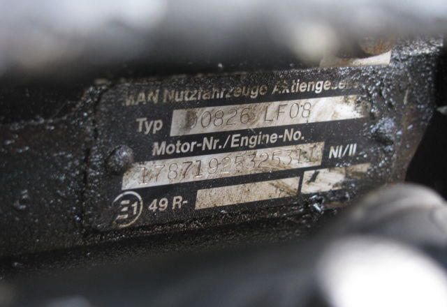 MAN L 2000 - Двигатель: фото 3 MAN L 2000 - Двигатель: фото 3