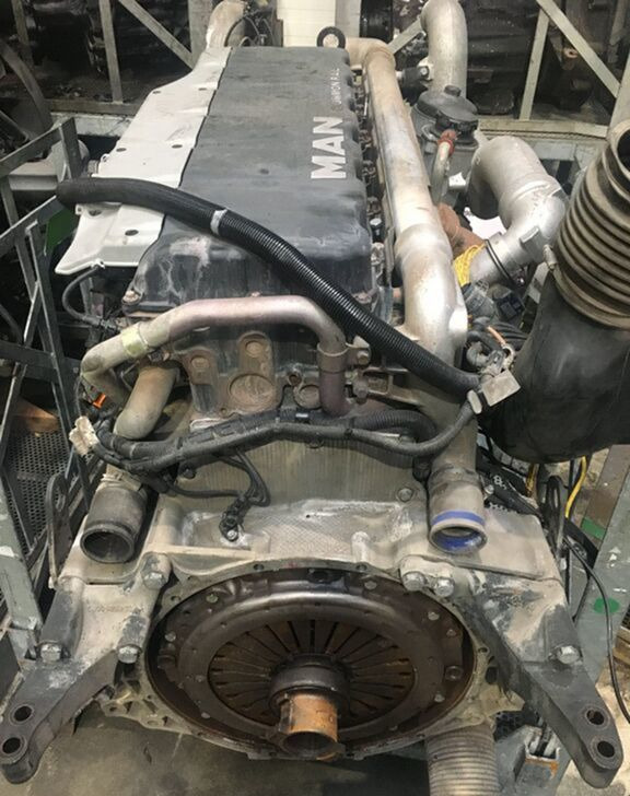 MAN TGA - Двигатель: фото 2 MAN TGA - Двигатель: фото 2