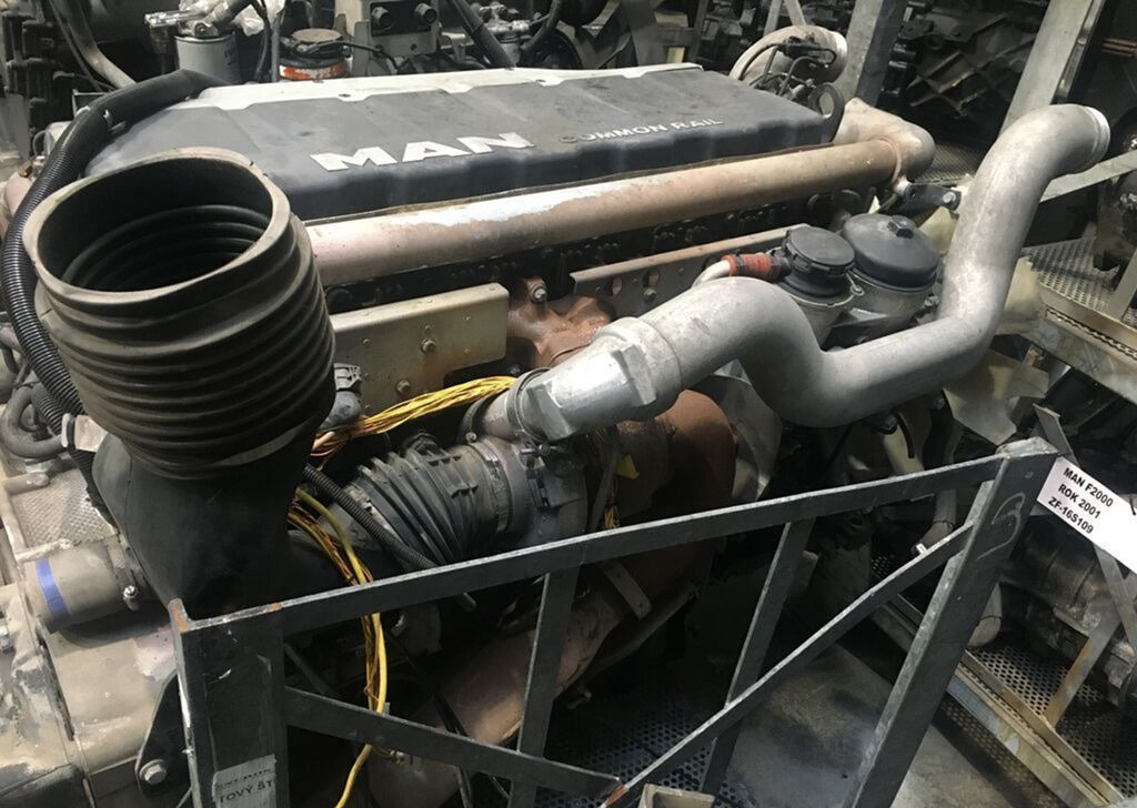 MAN TGA - Двигатель: фото 1 MAN TGA - Двигатель: фото 1