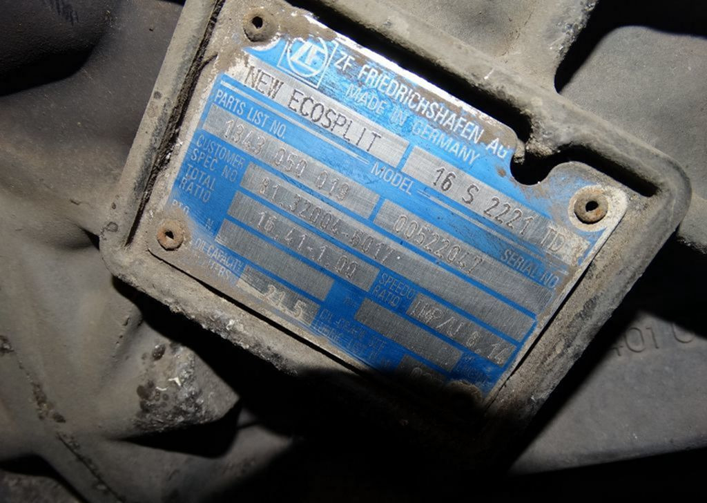 MAN TGA - Коробка передач: фото 2 MAN TGA - Коробка передач: фото 2