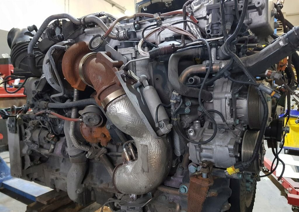 MAN TGA - Двигатель: фото 1 MAN TGA - Двигатель: фото 1