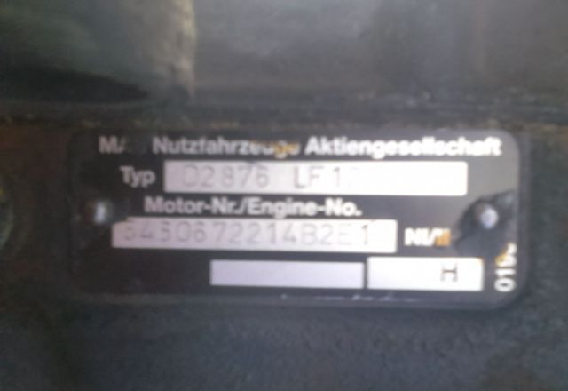 MAN TGM - Двигатель: фото 3 MAN TGM - Двигатель: фото 3