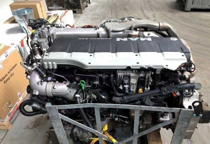 MAN TGS - Двигатель: фото 4 MAN TGS - Двигатель: фото 4