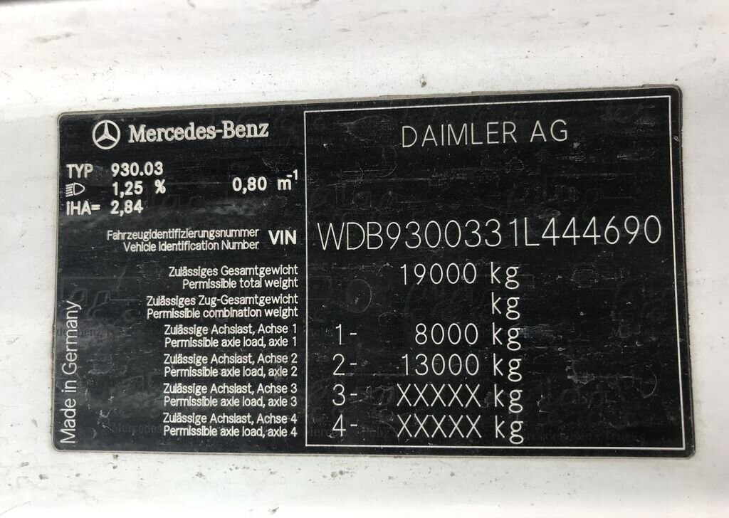 Кабина для Грузовиков MERCEDES-BENZ: фото 6