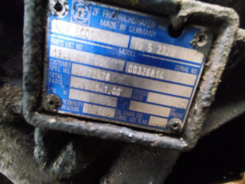 МКПП 16S2320TD 1344001004 - Коробка передач: фото 3 МКПП 16S2320TD 1344001004 - Коробка передач: фото 3