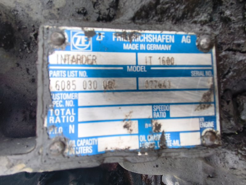 МКПП 6S1600IT 6S1600IT - Коробка передач: фото 4 МКПП 6S1600IT 6S1600IT - Коробка передач: фото 4