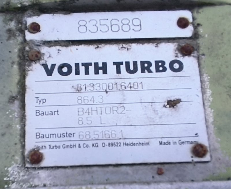 МКПП 864.3 B4HTOR2 8.5L 81330016401 - Коробка передач: фото 3 МКПП 864.3 B4HTOR2 8.5L 81330016401 - Коробка передач: фото 3