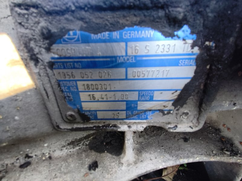 МКПП DAF 16S2331TD 1356052026 - Коробка передач: фото 2 МКПП DAF 16S2331TD 1356052026 - Коробка передач: фото 2