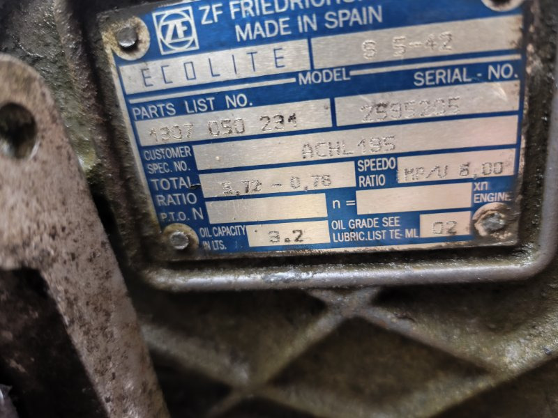 Коробка передач МКПП DAF S 5-42 2004 1307050231 BE110C: фото 6