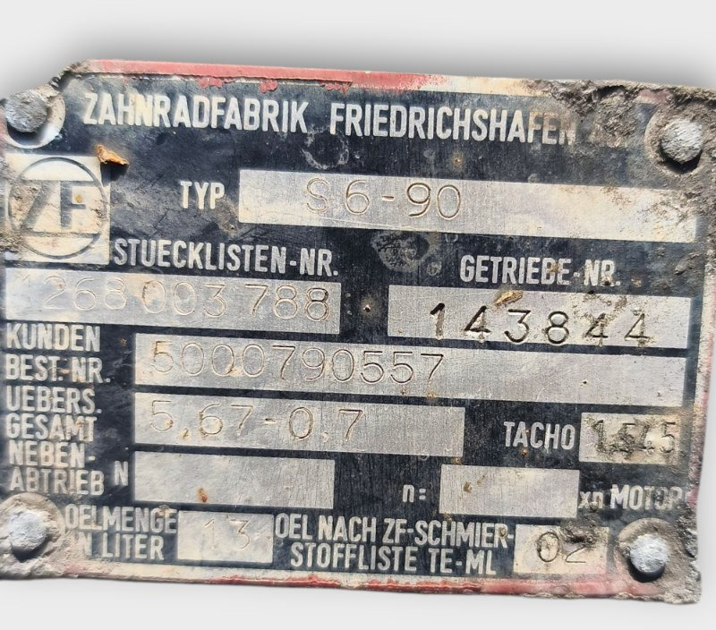 МКПП IVECO S 6-90 2002 1268003788 8060.45 - Коробка передач: фото 2 МКПП IVECO S 6-90 2002 1268003788 8060.45 - Коробка передач: фото 2