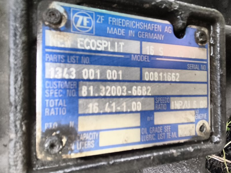 Коробка передач МКПП MAN 16 S 2220 TD 2005 1343001001: фото 7