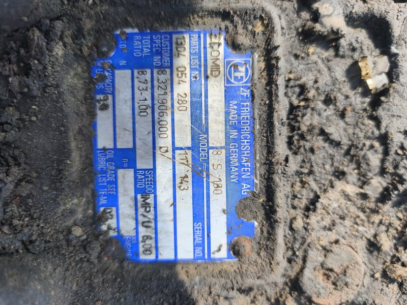 МКПП MAN 8S180 2003 1304054280 AUTOBUS D20 - Коробка передач: фото 4 МКПП MAN 8S180 2003 1304054280 AUTOBUS D20 - Коробка передач: фото 4