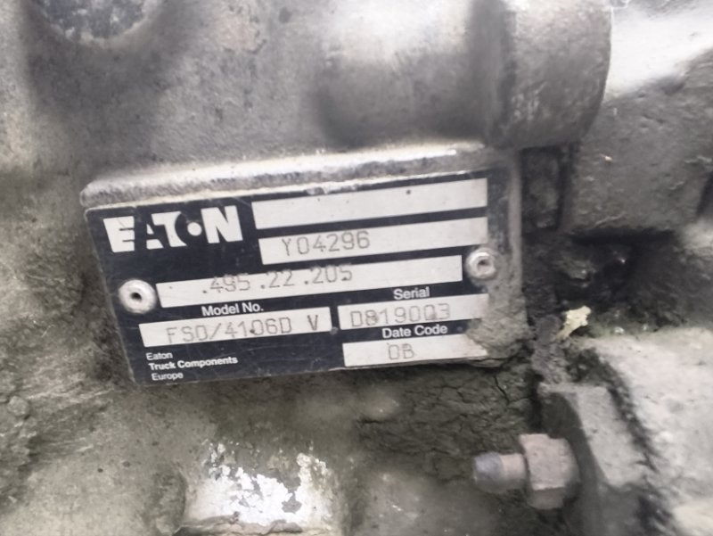 МКПП MAN FSO/4106 D V 2008 FSO4106DV TGL/TGM D0834 - Коробка передач: фото 5 МКПП MAN FSO/4106 D V 2008 FSO4106DV TGL/TGM D0834 - Коробка передач: фото 5