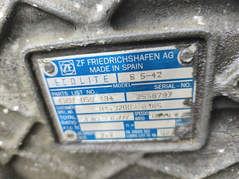 Коробка передач МКПП MAN S 5-42 2006 1307050134 D0824: фото 6