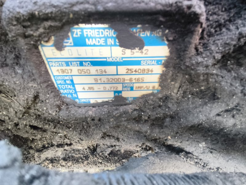 Коробка передач МКПП MAN S 5-42 2006 1307050134 D0824: фото 6