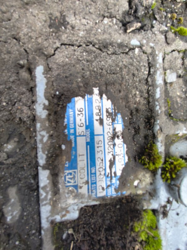 Коробка передач МКПП MAN S 6-36 2001 1290052315 D0826: фото 6