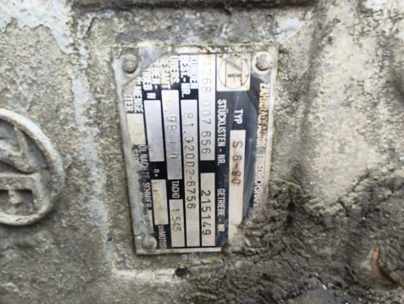 Коробка передач МКПП MAN S690 2001 1268007656 D0826: фото 7